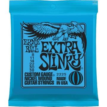 Ernie Ball - Nickel Wound Extra Slinky 8-38 Elektromos Gitárhúr készlet
