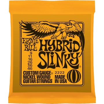 Ernie Ball - Nickel Wound Hybrid Slinky 9-46 Elektromos Gitárhúr készlet