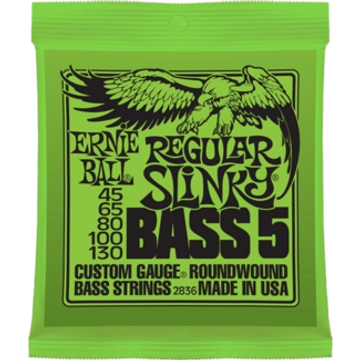 Ernie Ball - Nickel Wound Regular Slinky Bass 5 String 45-130 Elektromos Basszusgitárhúr készlet 5-húros