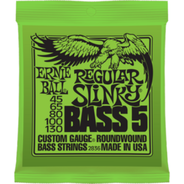 Ernie Ball - Nickel Wound Regular Slinky Bass 5 String 45-130 Elektromos Basszusgitárhúr készlet 5-húros
