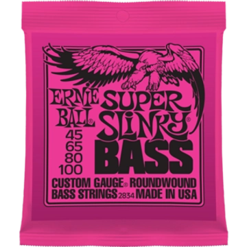Ernie Ball - Nickel Wound Super Slinky Bass 45-100 Elektromos Basszusgitárhúr készlet