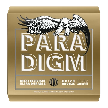 Ernie Ball - Paradigm Phosphor Bronze Light 11-52 Akusztikus Gitárhúr Készlet