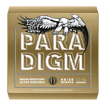 Ernie Ball - Paradigm Bronze Medium Light 12-54 Akusztikus Gitárhúr Készlet