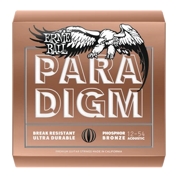 Ernie Ball - Paradigm Phosphor Bronze Medium Light 12-54 Akusztikus Gitárhúr Készlet