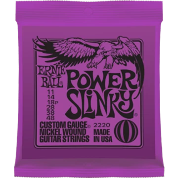 Ernie Ball - Nickel Wound Power Slinky 11-48 Elektromos Gitárhúr készlet