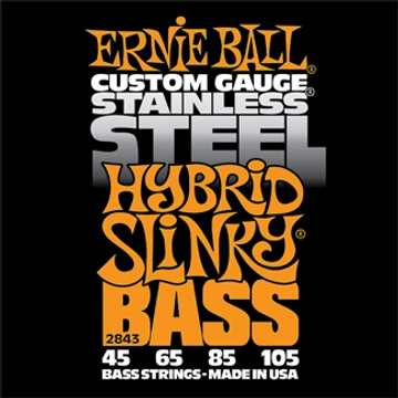 Ernie Ball - Stainless Steel Hybrid Slinky Bass 45-105 Basszusgitárhúr készlet
