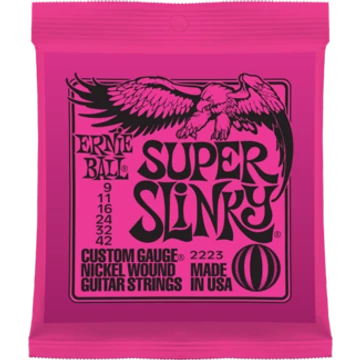 Ernie Ball - Nickel Wound Super Slinky 9-42 Elektromos Gitárhúr készlet