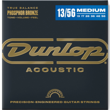 Dunlop - DAP1356 Akusztikus gitárhúr Phosporbronz 13-56