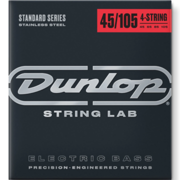 Dunlop - DBS45105 rozsdamentes acél basszusgitár húr 45-105 4 húros