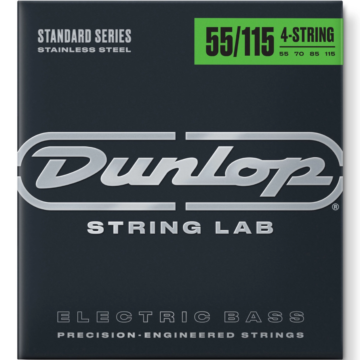 Dunlop - DBS55115 acél basszusgitár húr 55-115 4 húros