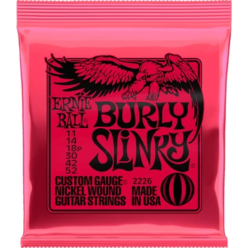 Ernie Ball - Nickel Wound Burly Slinky 11-52 Elektromos Gitárhúr készlet