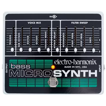 Electro Harmonix - Bass Micro Synthesizer Analóg effektpedál basszusgitárhoz