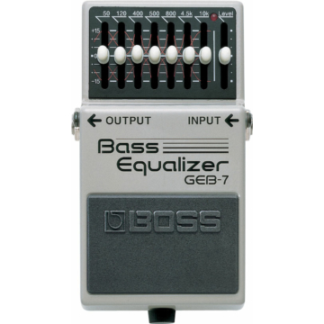Boss - GEB-7 Bass Equalizer hangszínszabályzó effektpedál basszusgitárhoz
