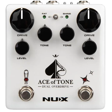 Nux - NDO-5 Ace of Tone Dual Overdrive pedál