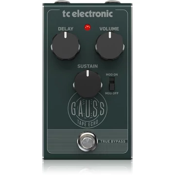 TC Electronic - Gauss Tape Echo delay effektpedál, szemből