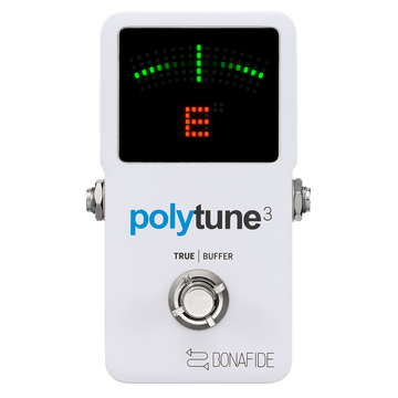 TC Electronic - PolyTune 3 polifónikus hangoló pedál, szemből