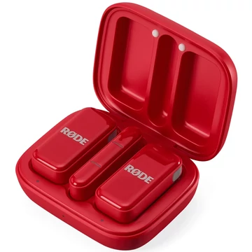 Rode - Wireless Micro USB-C csatlakozóval, piros