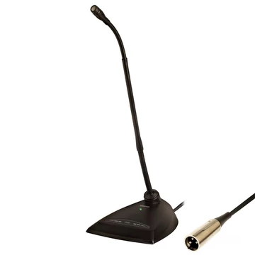 Shure - MX412D/C Asztali kardioid hattyúnyak mikrofon