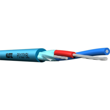 Klotz - P0122YBL.100 installációs sodrott kábel 100 m kék
