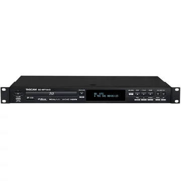 Tascam - BD-MP1MK2, 1U rack-es, Blu-Ray/DVD-lejátszó