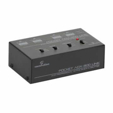 Soundsation -  ADX-800 Link aktív 2 csatornás DI-Box és splitter