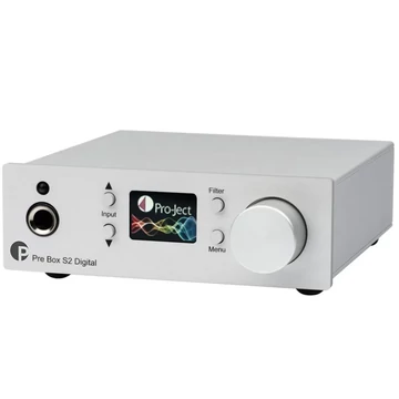 Pro-Ject - Pre Box S2 Digital 2023 edition - DAC és előfok ezüst