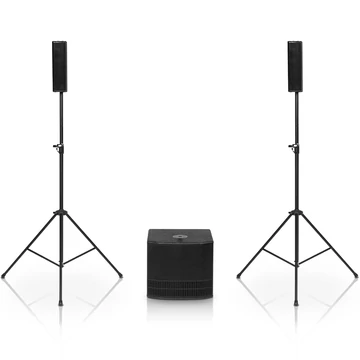 dB Technologies - ES 503 aktív hangrendszer 2db top, 4x3" szélessávú hangszóróval , 1db 1x12" szubbal, 1000W