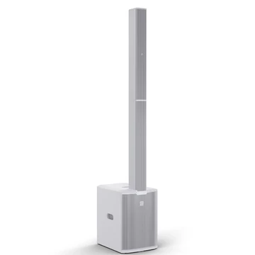 LD Systems MAUI 28 G3 MIX W kompakt oszlop PA rendszer digitális keverővel,kardioid iránykarakterisztika, fehér