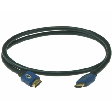 Klotz - HDMI 1.3 kábel, 8 m aranyozott HDMI A - HDMI A csatlakozók + fekete, adatkábel
