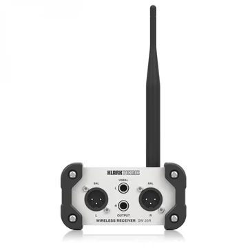  Klark Teknik - DW 20R 2,4 GHz vezeték nélküli sztereó vevőegység