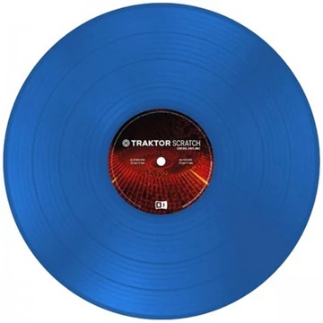 Native Instruments - Traktor Scratch Vinyl MK2 Kék