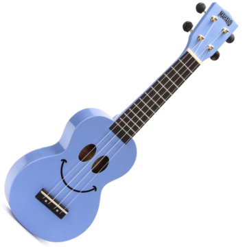 Mahalo - U-SMILE Szoprán ukulele kék