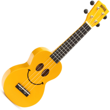 Mahalo - U-SMILE EA Szoprán ukulele Sárga