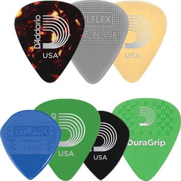 D'Addario - Planet Waves 1XVP4-5 Variety Picks Medium 7 Pack gitár pengető