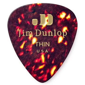 Dunlop - 483P Classic Celluloid Thin gitár pengető