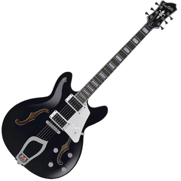 Hagstrom - Super Viking Black Gloss Elektromos jazz gitár