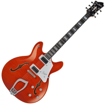 Hagstrom - Super Viking Mandarin Flame Elektromos jazz gitár