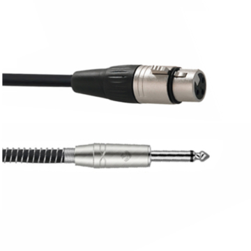 Roxtone - SMXJ210L10 6,3 Jack - XLR(m) kábel, 10m