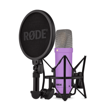 RODE - NT1 Signature Series kondenzátor stúdió mikrofon, lila