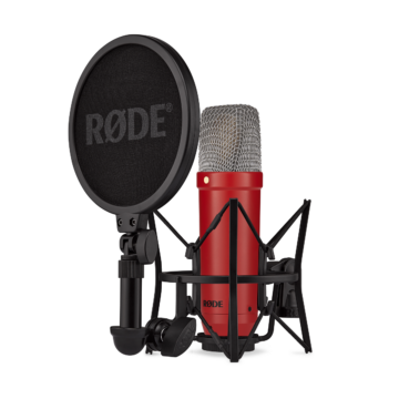 RODE - NT1 Signature Series kondenzátor stúdió mikrofon, piros