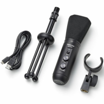 Tascam - TM-250U USB Broadcast mikrofon fejhallgató kimenettel
