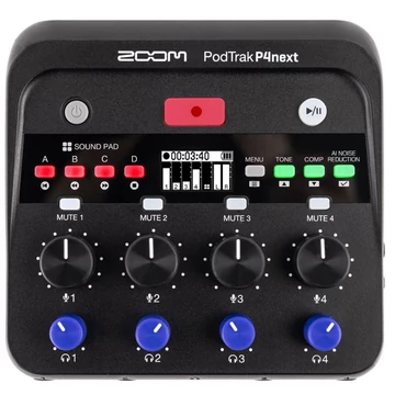 Zoom - PodTrak P4next hordozható felvevő
