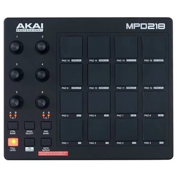 AkaiPro - MPD218 elölről