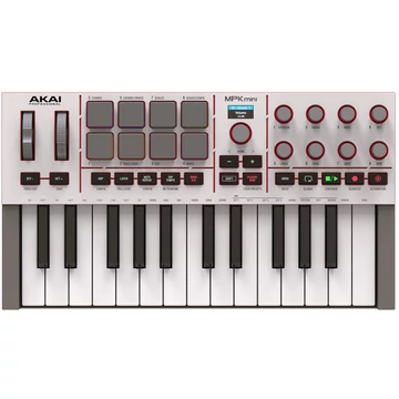 Akai Pro - MPK mini IV White MIDI kontroller