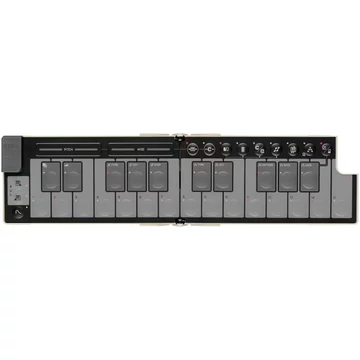 Korg - Nanokey Fold SB, 25 billentyűs, USB MIDI-vezérlő, khaki, összehajtható