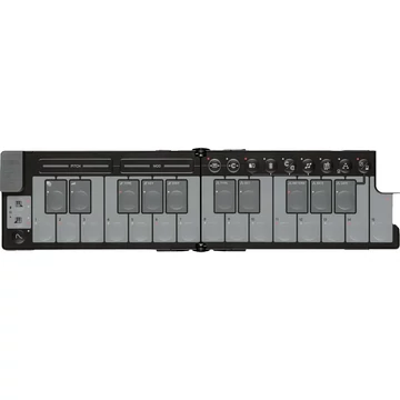 Korg - Nanokey Fold BK, 25 billentyűs, USB MIDI-vezérlő, fekete, összehajtható