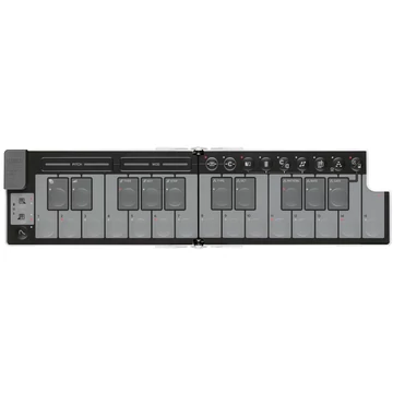 Korg - Nanokey Fold WH, 25 billentyűs, USB MIDI-vezérlő, fehér, összehajtható