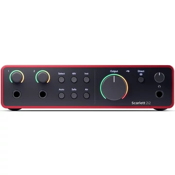 Focusrite - Scarlett 2i2 4th Gen audio interfész