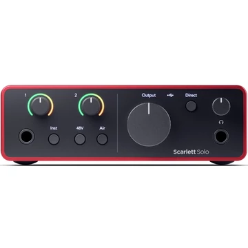 Focusrite - Scarlett Solo 4th Gen audio interfész
