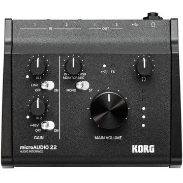 Korg - microAUDIO 22 USB hangkártya